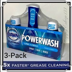 Dawn Ultra PowerWash Dish Spray & Refills, 3-Pack
